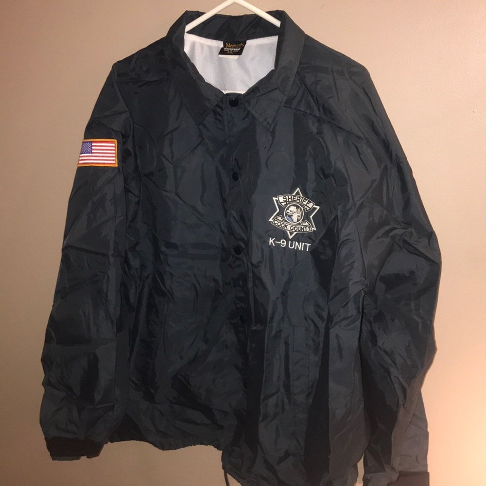 Vintage Illinois Cook County Sheriff Unit Jacket